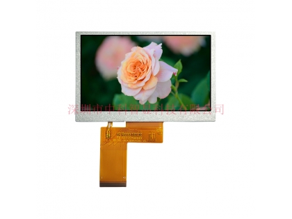 4.3寸顯示屏 RGB接口 全視角 40pin 800×480分辨率 4.3寸TFT-LCD液晶模組